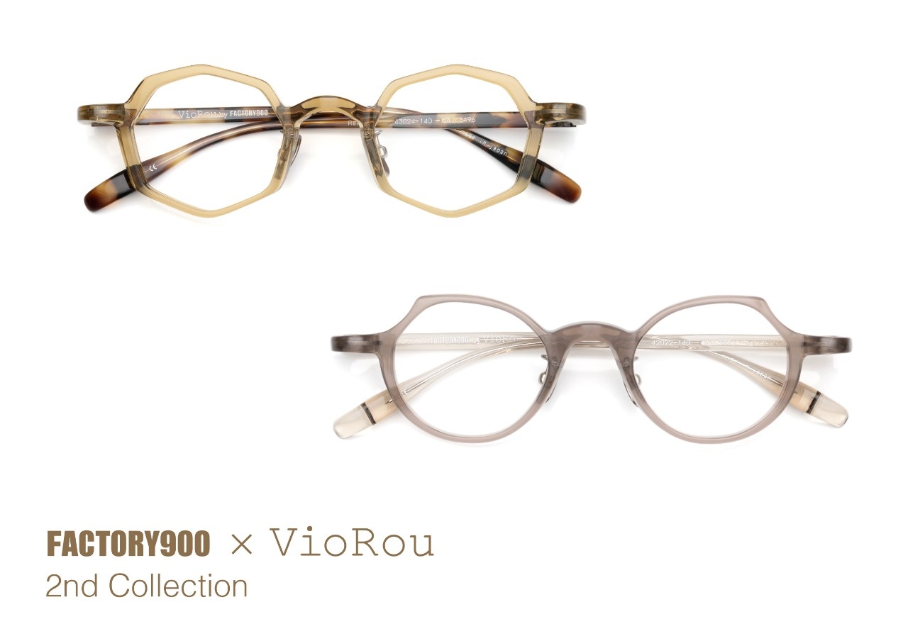 FACTORY900 × VioRou 2nd Collection 発売開始 | Collaboration 